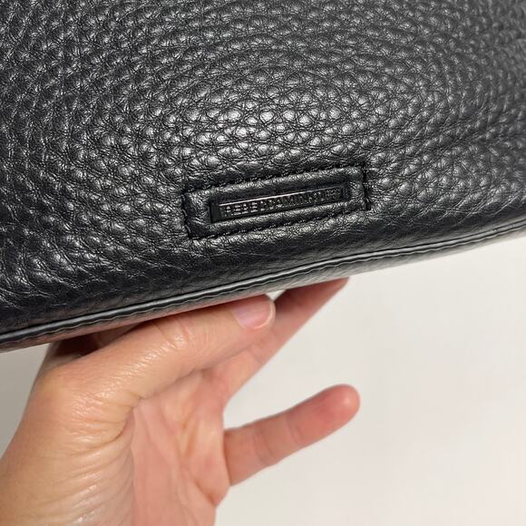 Rebecca Minkoff Mini Unlined Tote Handbag Black - Picture 3 of 15